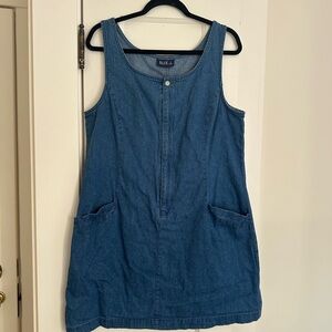 vintage body denim dress